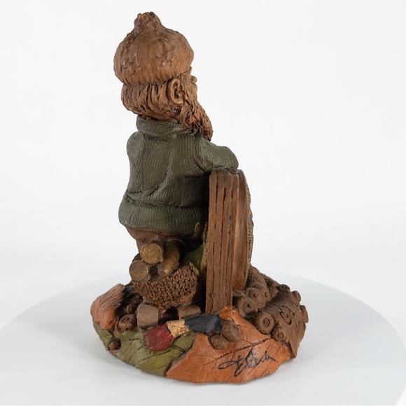 Signed Tom Clark Gnome G.I. Figure Sculpture US Army Military Mold 90 Style 5138 - Picture 14 of 15